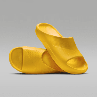 Nike yellow slides discount